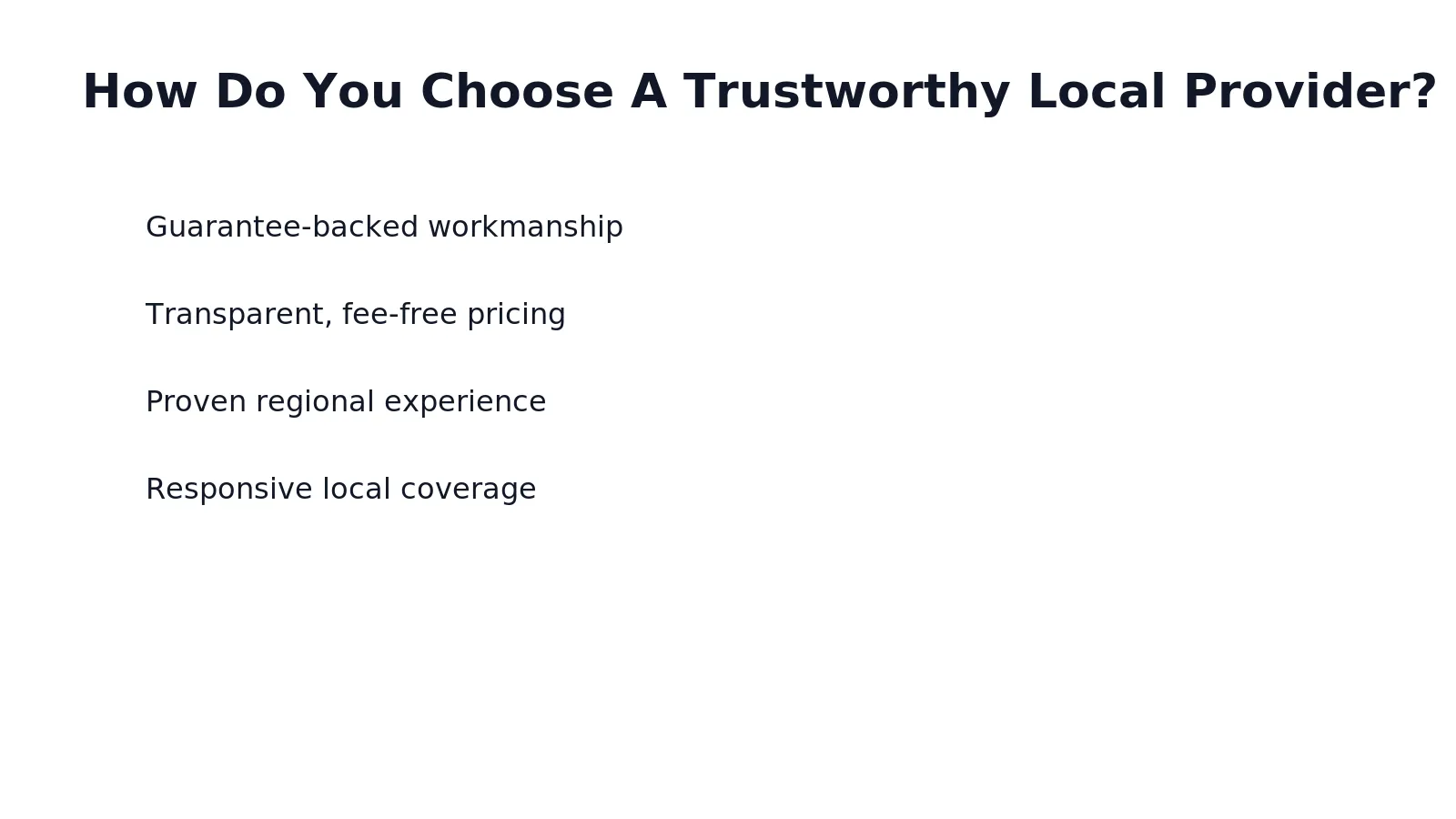 Trust starts with accountability. A dependable exterior cleaning company backs its work with a satisfaction